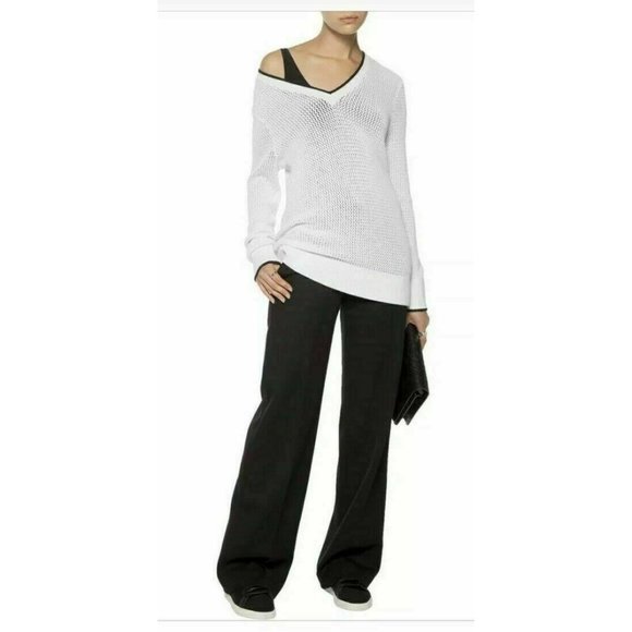 Rag & Bone NWT Nadine Black Solid Pants 8 - Picture 1 of 2